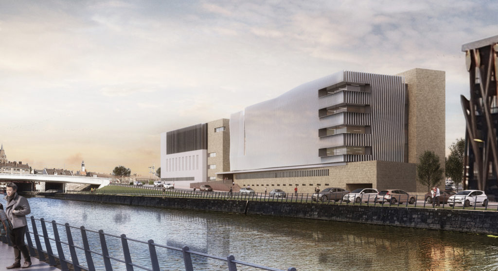 Construction centre de bureaux à Calais ATAUB Architectes